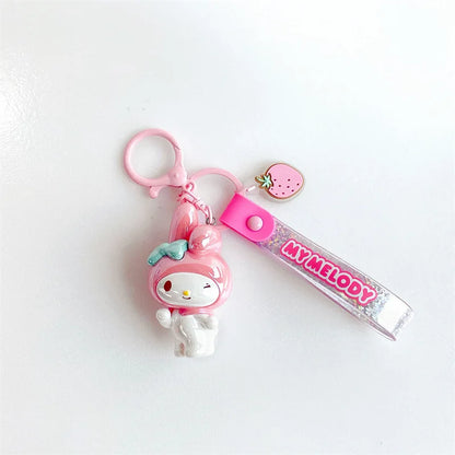 Sanrio Character Glossy Adorable Keychains