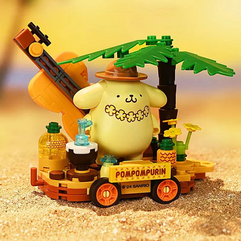 Sanrio Characters 'Summer Float Train' Series Building Blocks