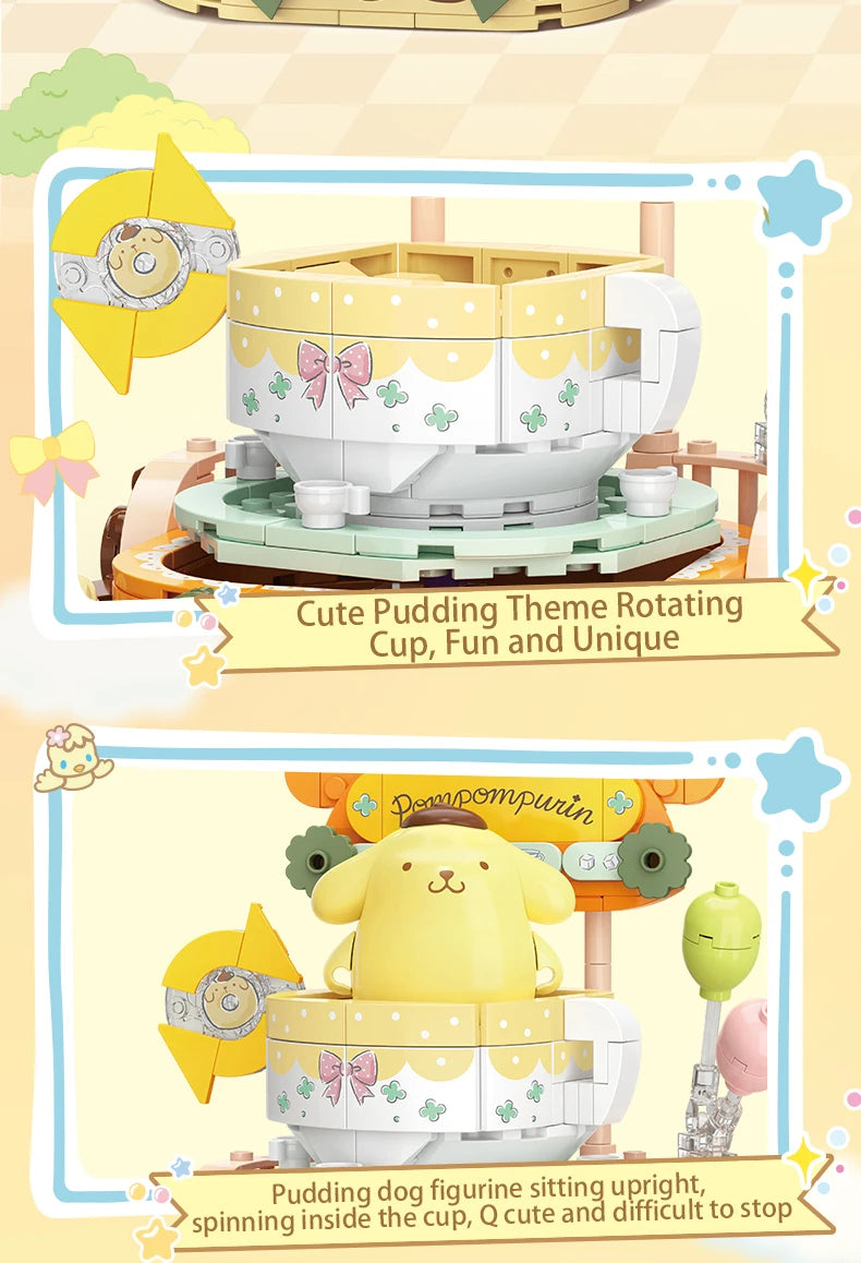 Sanrio Characters 'Amusement Park' Series Building Blocks