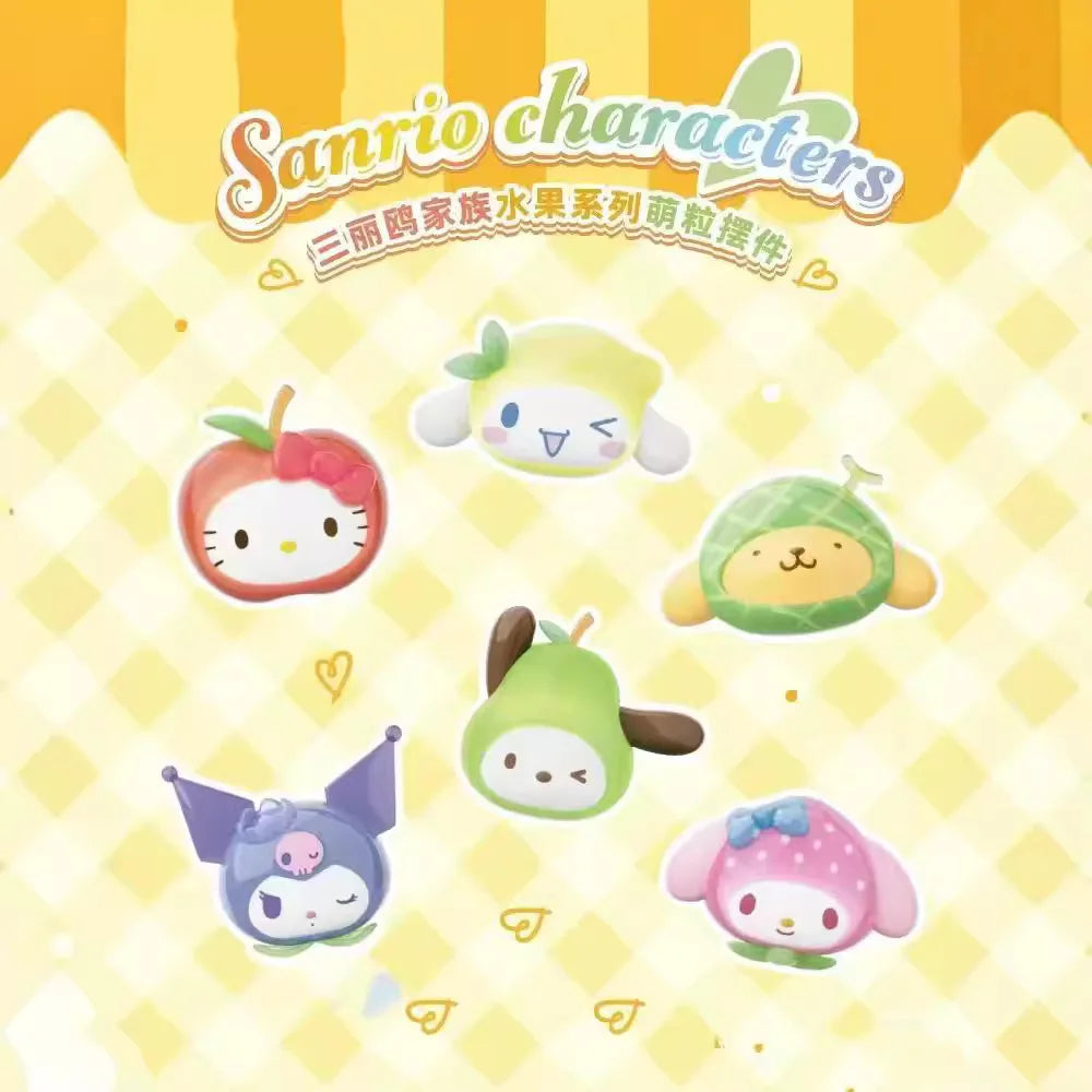Tiny Sanrio Characters Family Fruit Series Blind Box Figures