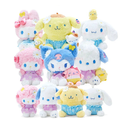 Sanrio Character 'Daisy' Series Plush Toys & Keychain [RARE COLLECTIBLES]