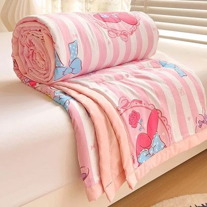 Soft Cotton Sanrio Blanket