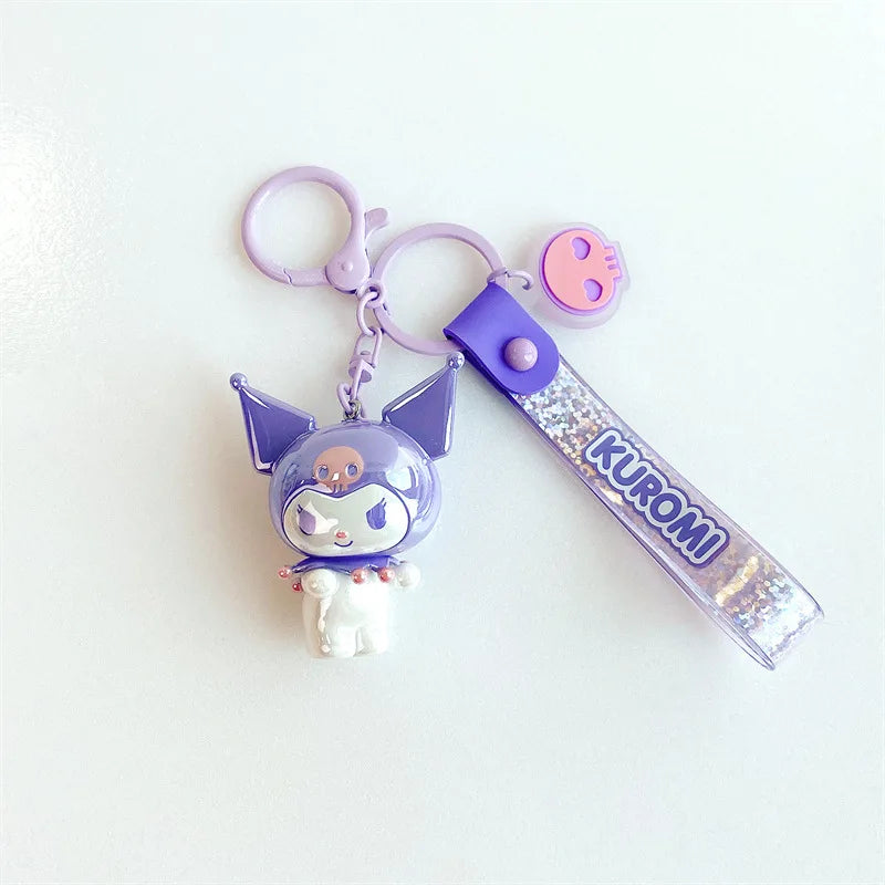 Sanrio Character Glossy Adorable Keychains