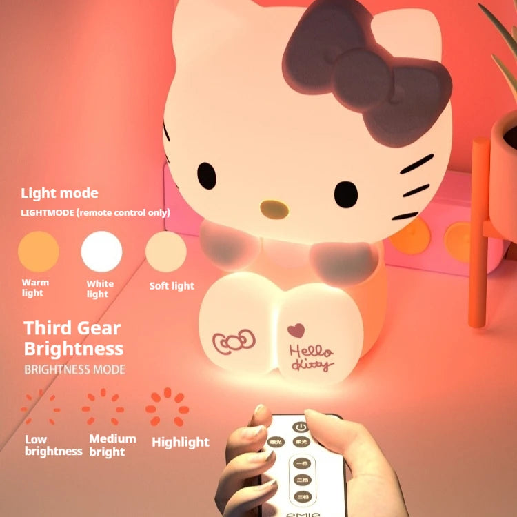 Hello Kitty Bedroom Ambient Night Light Lamp
