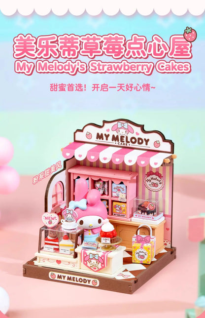 Sanrio Store Manager Series Assembling House Model Toys