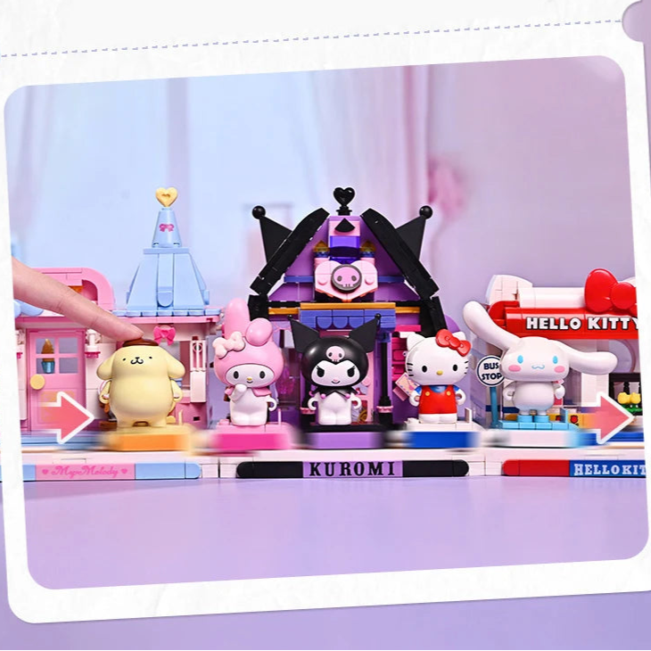 Sanrio Characters 'Family House' Series Building Blocks