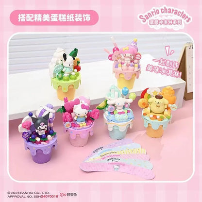 Sanrio Characters 'Ice Cream Cake' Series Building Blocks