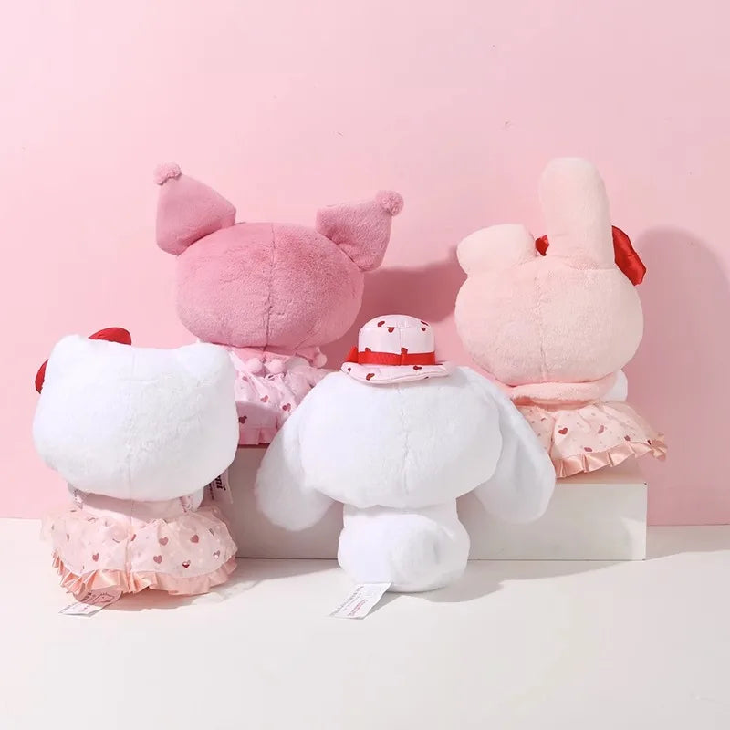 Sanrio Characters 'Lovely Hearts' Series Soft Plushies