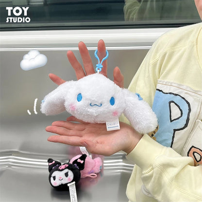 Sanrio Characters Plush Face Only Keychain