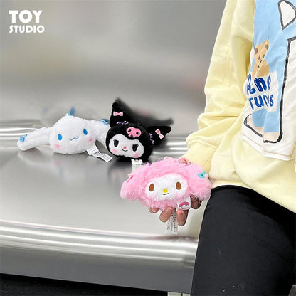 Sanrio Characters Plush Face Only Keychain