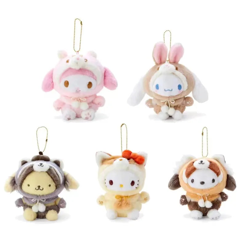 Sanrio Plush Toy Series Keychain