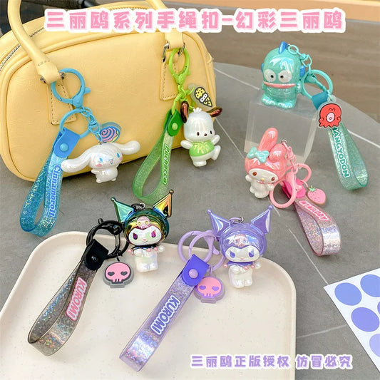 Sanrio Character Glossy Adorable Keychains