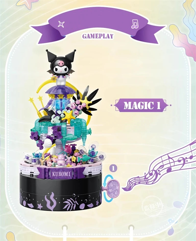 Sanrio Characters 'Music Box' Series Building Blocks