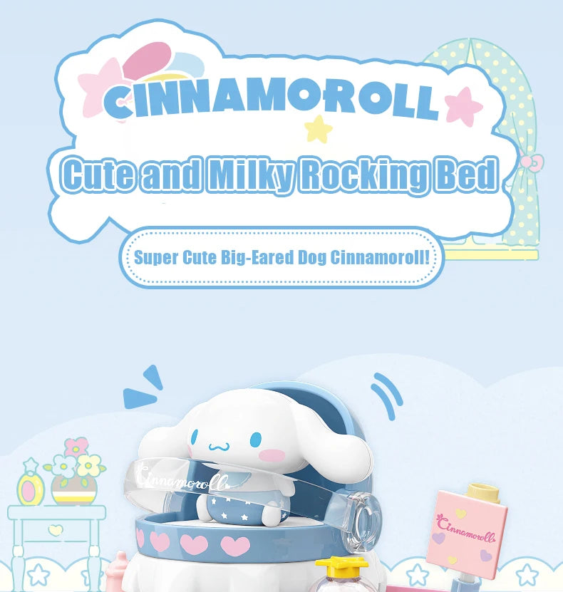 Sanrio Characters 'Rocking Bed' Series Building Blocks