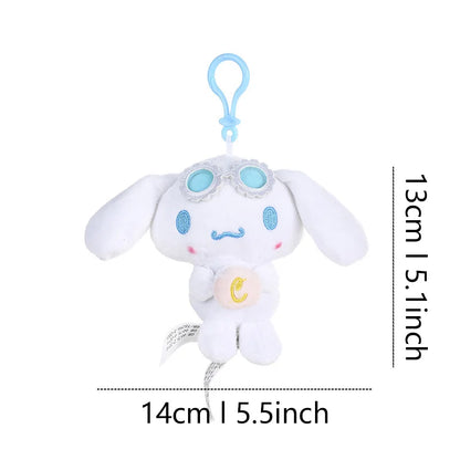 Sanrio Characters Adorable Plush Keychain Pendants