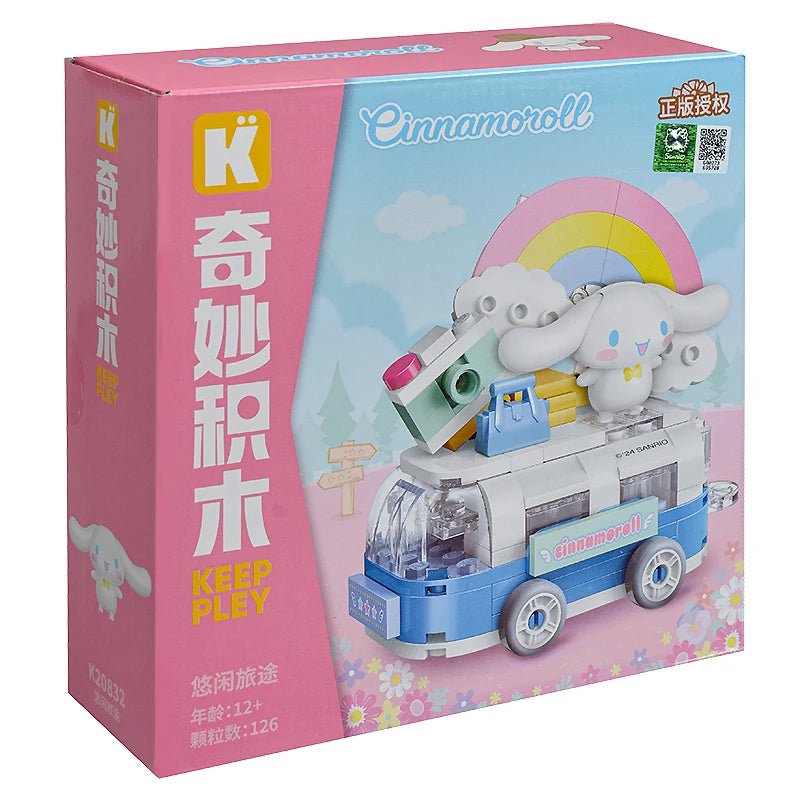 Sanrio Characters 'Summer Float Train' Series Building Blocks