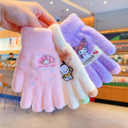 Sanrio Character Soft Winter Gloves
