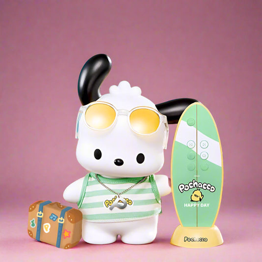 Sanrio Pochacco 'Holiday' Series Portable Bluetooth Speaker + Remote
