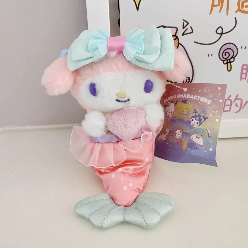 Sanrio Character 'Mermaid' Series 25cm Plush Keychain