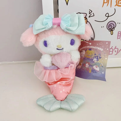 Sanrio Character 'Mermaid' Series 25cm Plush Keychain