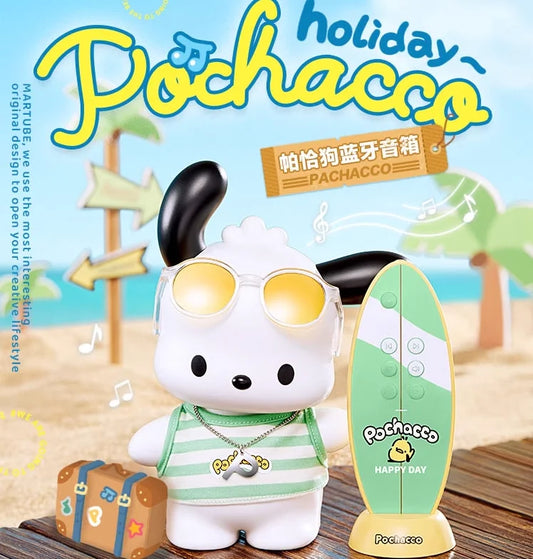 Sanrio Pochacco 'Holiday' Series Portable Bluetooth Speaker + Remote