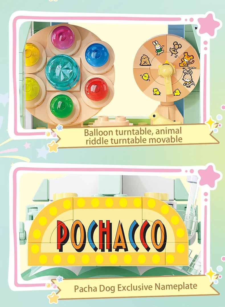 Sanrio Characters 'Amusement Park' Series Building Blocks