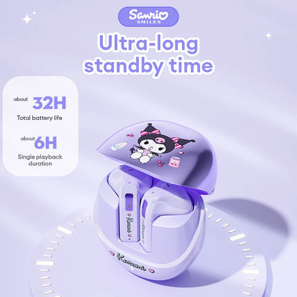 Sanrio Characters Bluetooth Wireless Adorable Earbuds