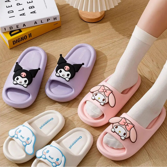 Sanrio Characters Cloud Foam Slippers (For Kids)