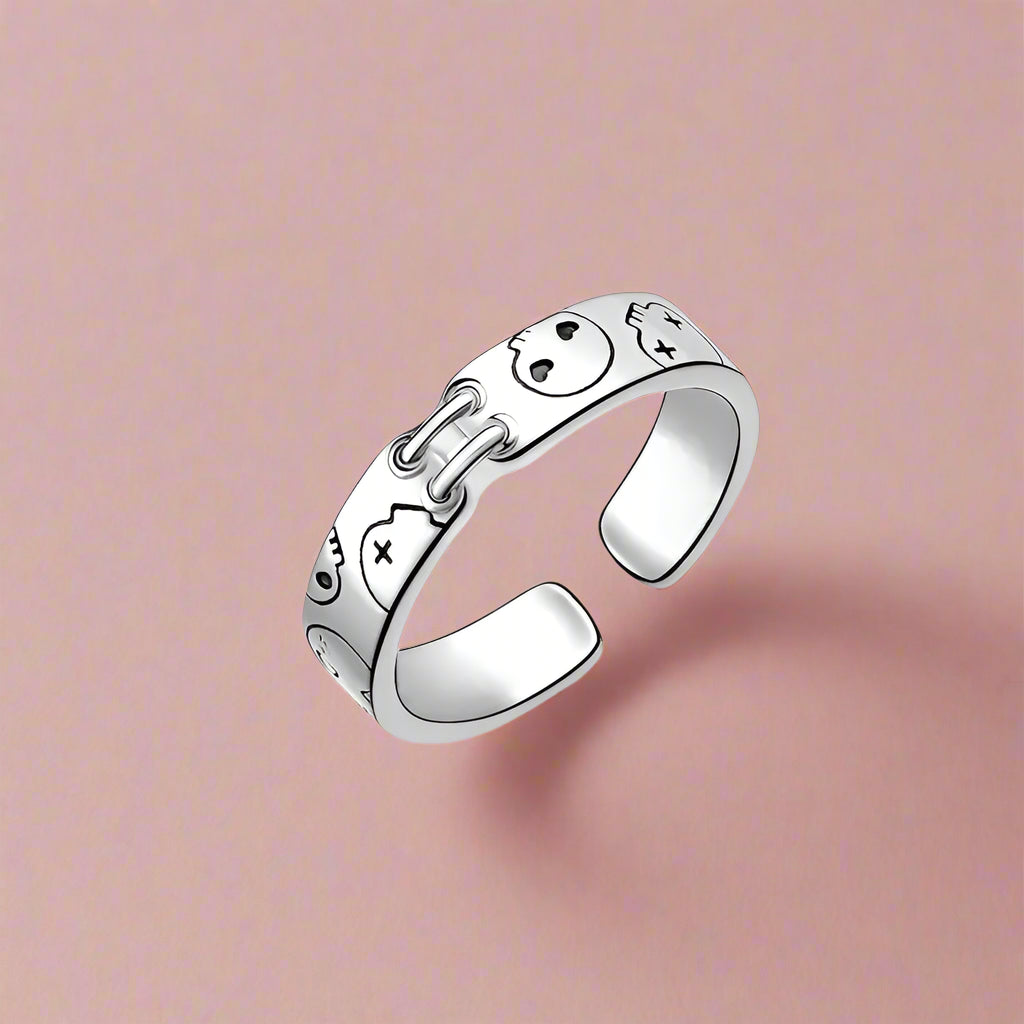 Y2K Kuromi Rings