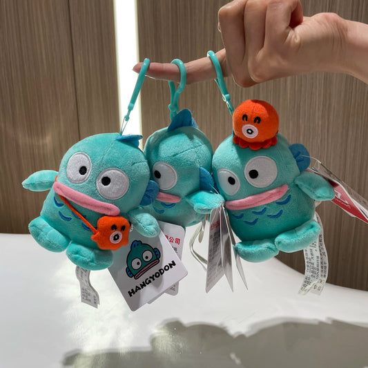 Sanrio Hangyoden Soft Keychain Plushies