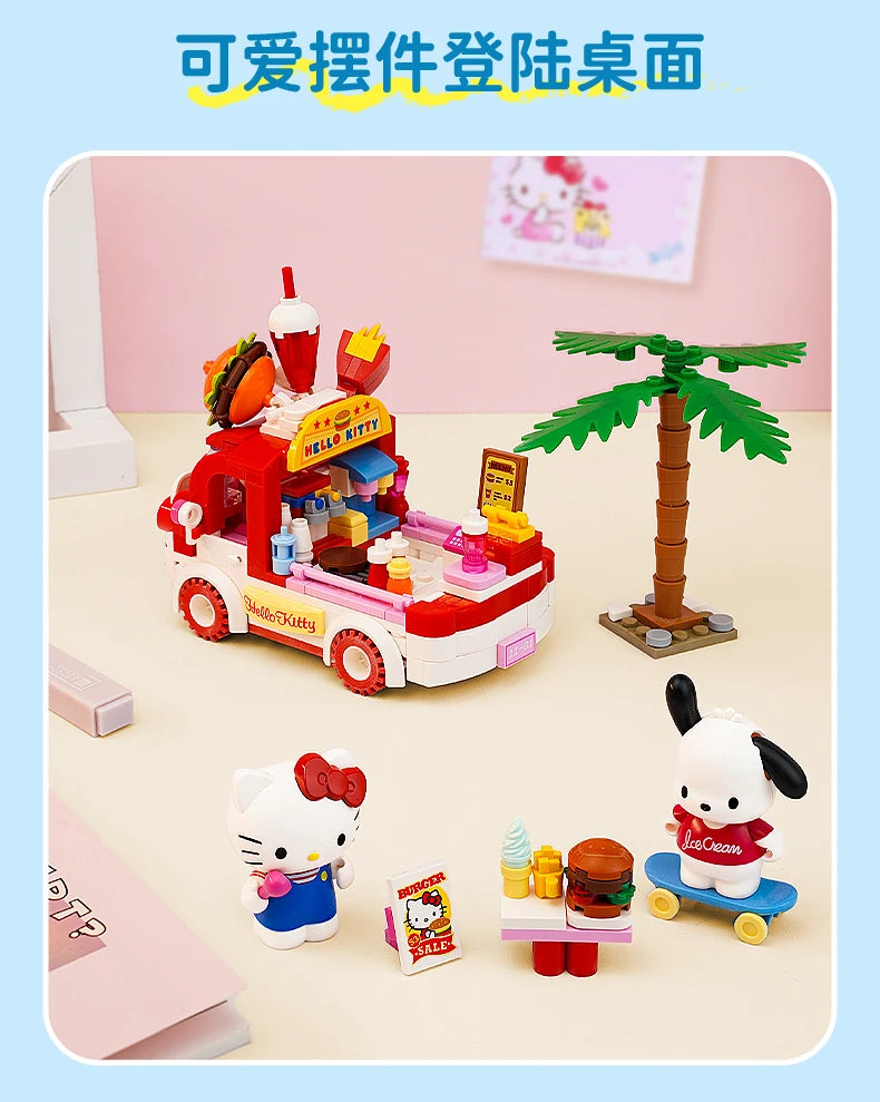Sanrio Characters 'Food Cart' Series Building Blocks
