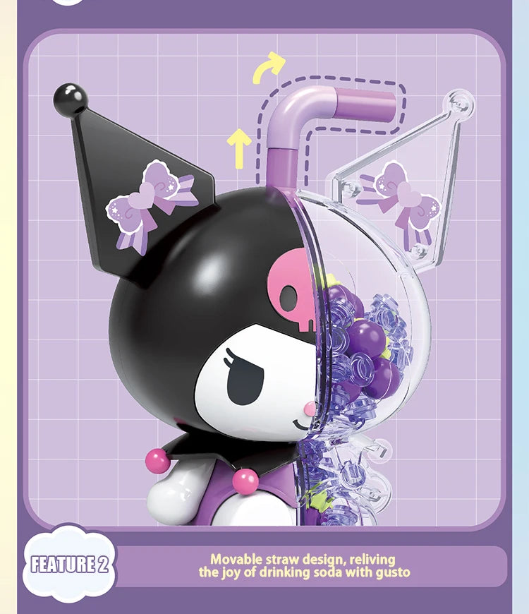 Sanrio Characters 'Bubble Soda' Series Building Blocks