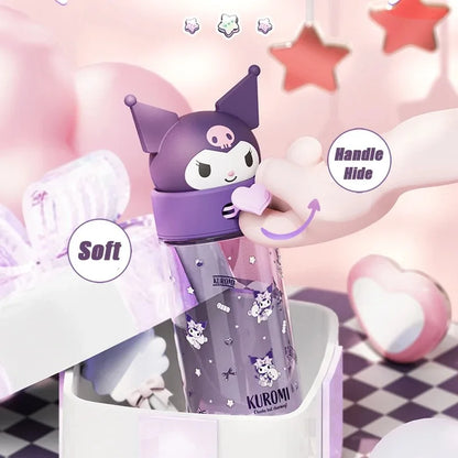 Sanrio Characters Transparent Water Bottle