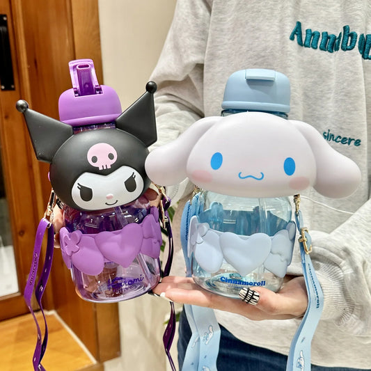 Sanrio Characters 850mL Adorable Large Water Bottle