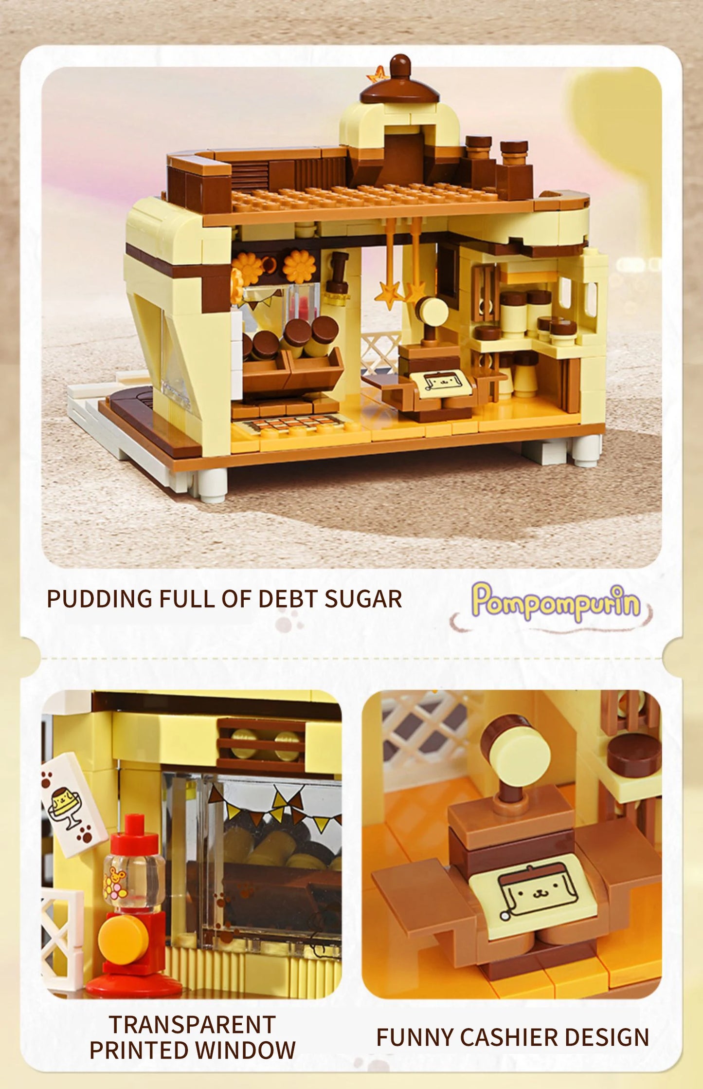 Sanrio Characters 'Family House' Series Building Blocks