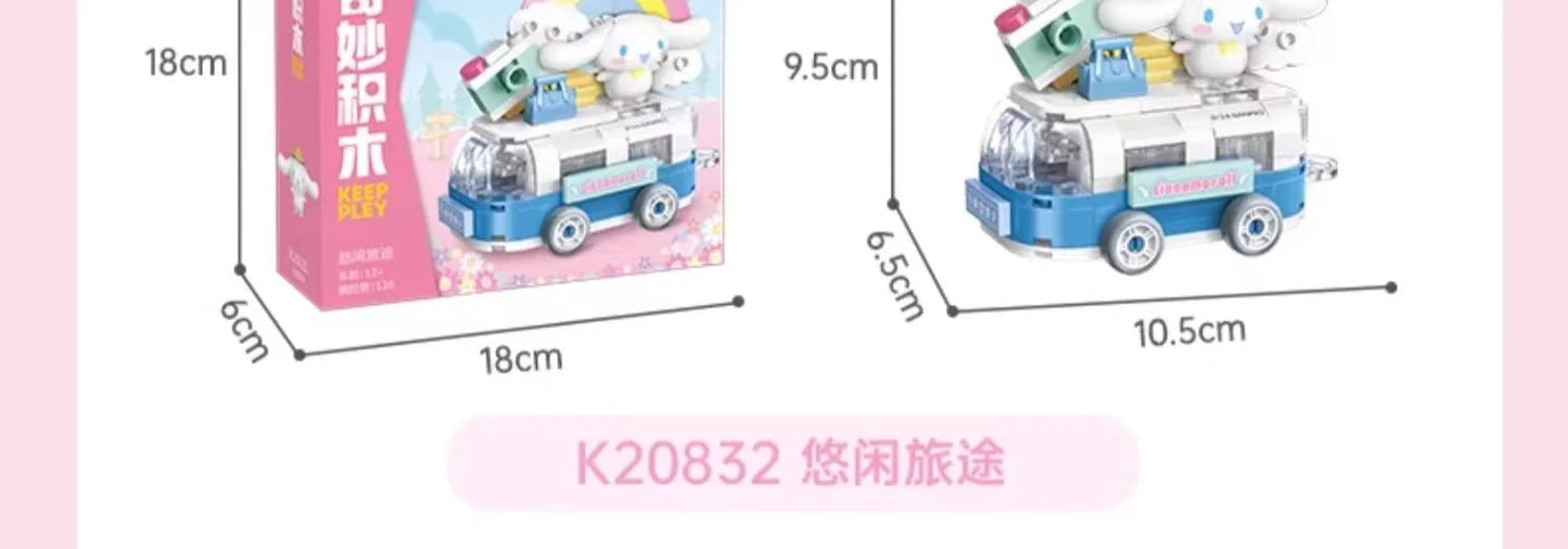 Sanrio Characters 'Summer Float Train' Series Building Blocks