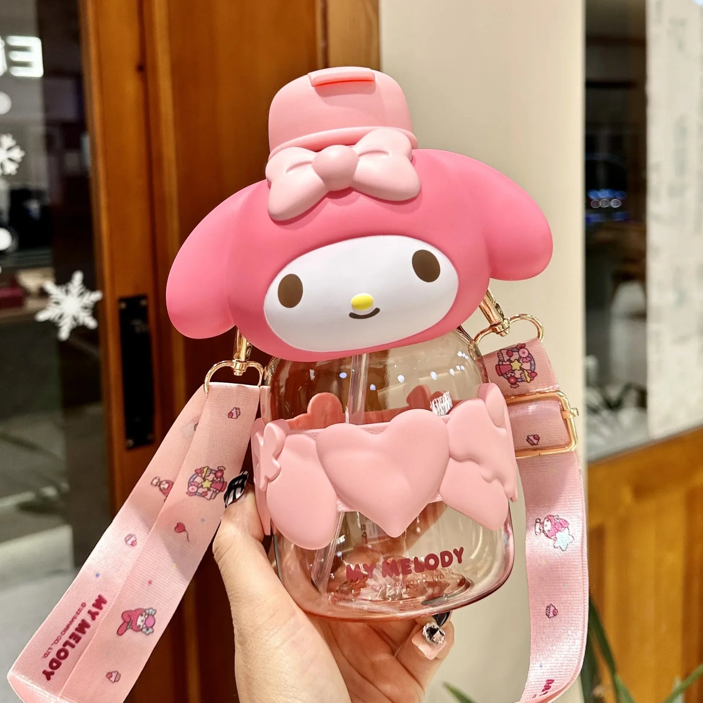 Sanrio Characters 850mL Adorable Large Water Bottle