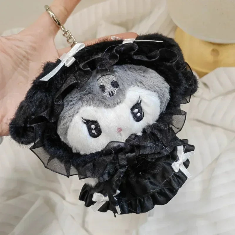 My Melody & Kuromi 'Moonlit Night' Series Keychain Plush Doll 12cm