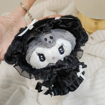 My Melody & Kuromi 'Moonlit Night' Series Keychain Plush Doll