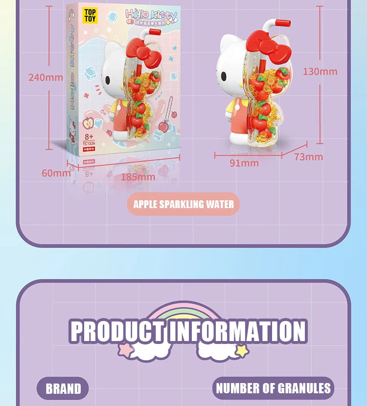 Sanrio Characters 'Bubble Soda' Series Building Blocks
