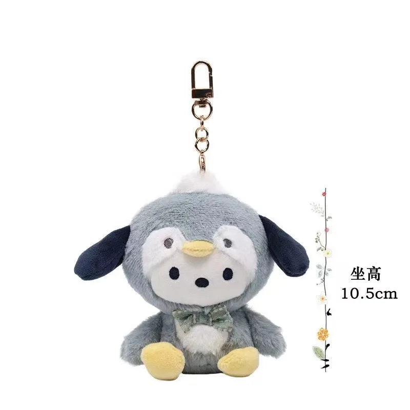 Original Sanrio Characters Plush Keychains