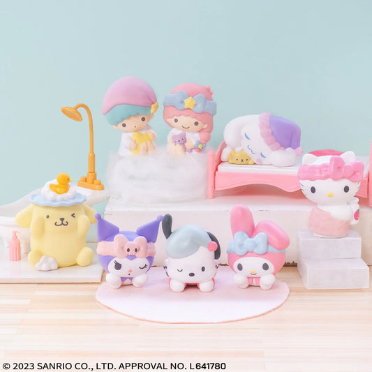 Sanrio Characters 'Good Night Friends' Series Toy Action Figures