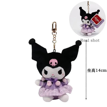 Original Sanrio Characters Plush Keychains