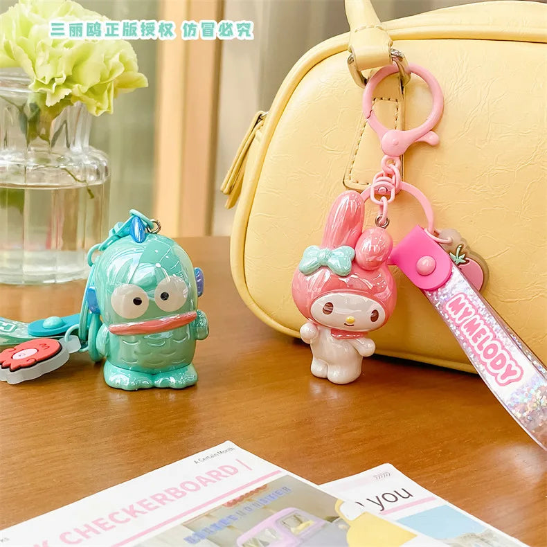 Sanrio Character Glossy Adorable Keychains