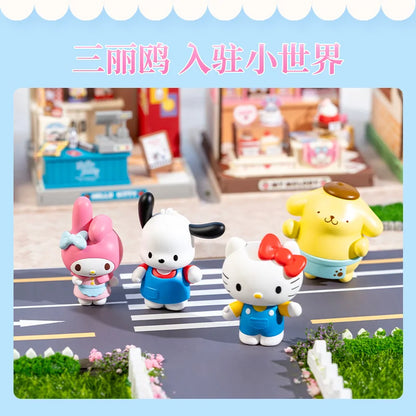 Sanrio Store Manager Series Assembling House Model Toys