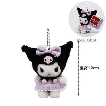 Original Sanrio Characters Plush Keychains