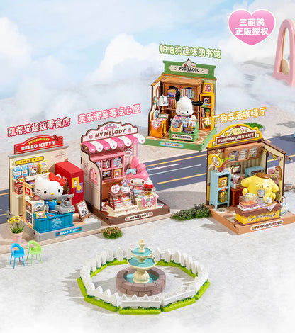 Sanrio Store Manager Series Assembling House Model Toys