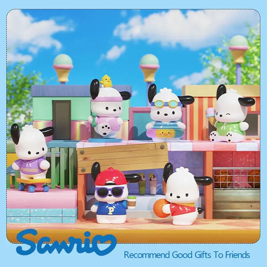 Sanrio Pochacco Summer Action Figures