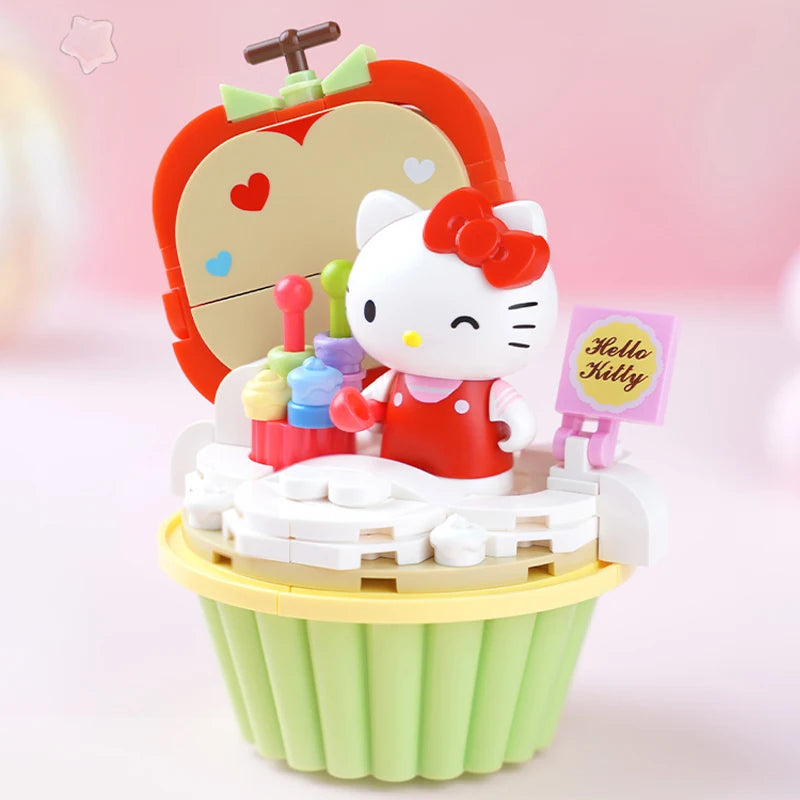 Sanrio Characters 'Cartoon Cupcakes' Series Building Blocks