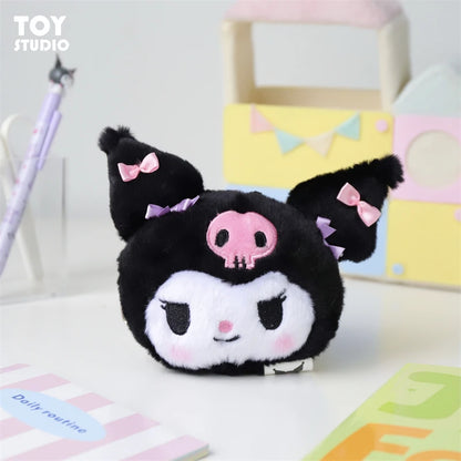 Sanrio Characters Plush Face Only Keychain